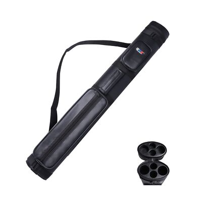 GSE 2x2 Deluxe Hard Billiard Pool Cue Stick Carrying Case, Billiard Cue Case,...