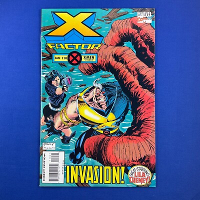 X-Factor #110 Guest Starring Lila Cheney Marvel Comics 1995 X-Men Deluxe Edition