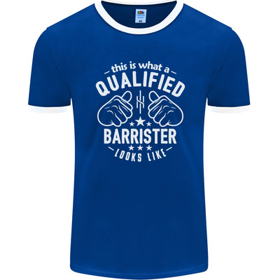 This Is What a Qualified Barrister Looks Like Mens Ringer T-Shirt FotL