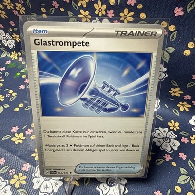 Pokémon Trainer Karte Glastrompete 110/131 Normal | DE
