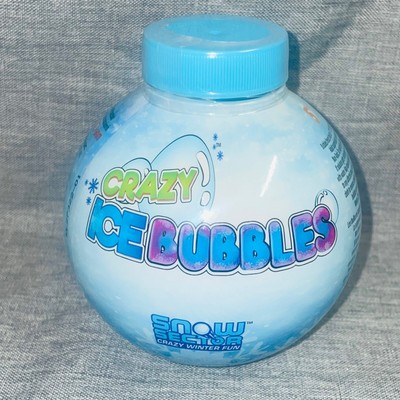 Snow Sector CRAZY ICE BUBBLES - Bubble Solution with Wand for Winter Weather