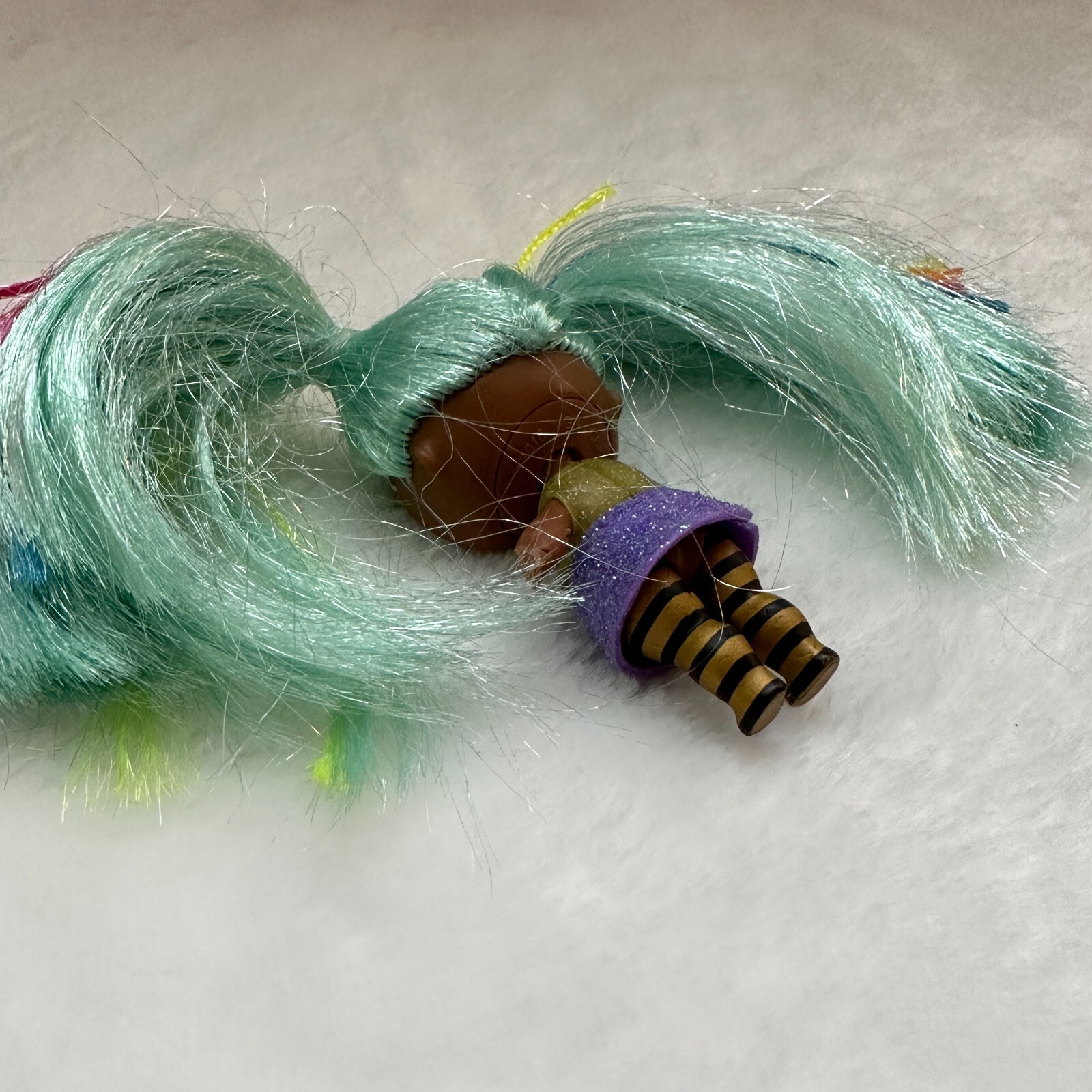 LOL Surprise OMG 9” Miss Glam Present Surprise Fashion Doll and Raver Rainbow