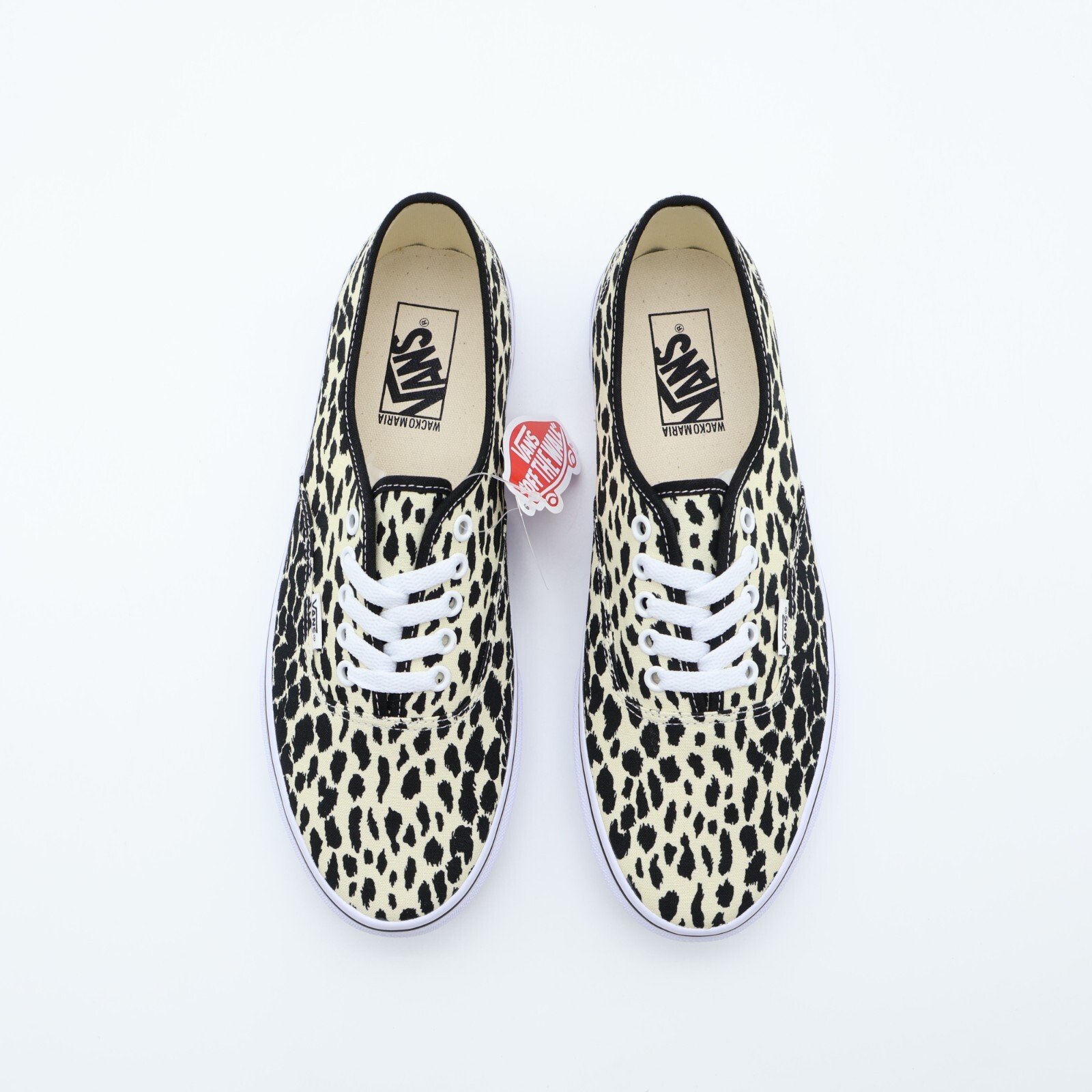 Pre-owned Vans V44wackomaria Wacko Maria  V44 Authentic White Leopard (men's)