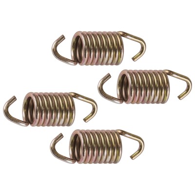 4x Exhaust Muffler Tube Pipe Spring For Polaris 7041687 3081078 7042031