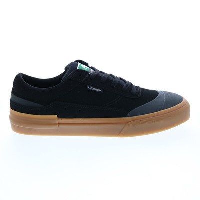 

Emerica Vulcano 6101000147579 Мужские черные синтетические кроссовки для скейтбординга, Черный, Emerica Vulcano