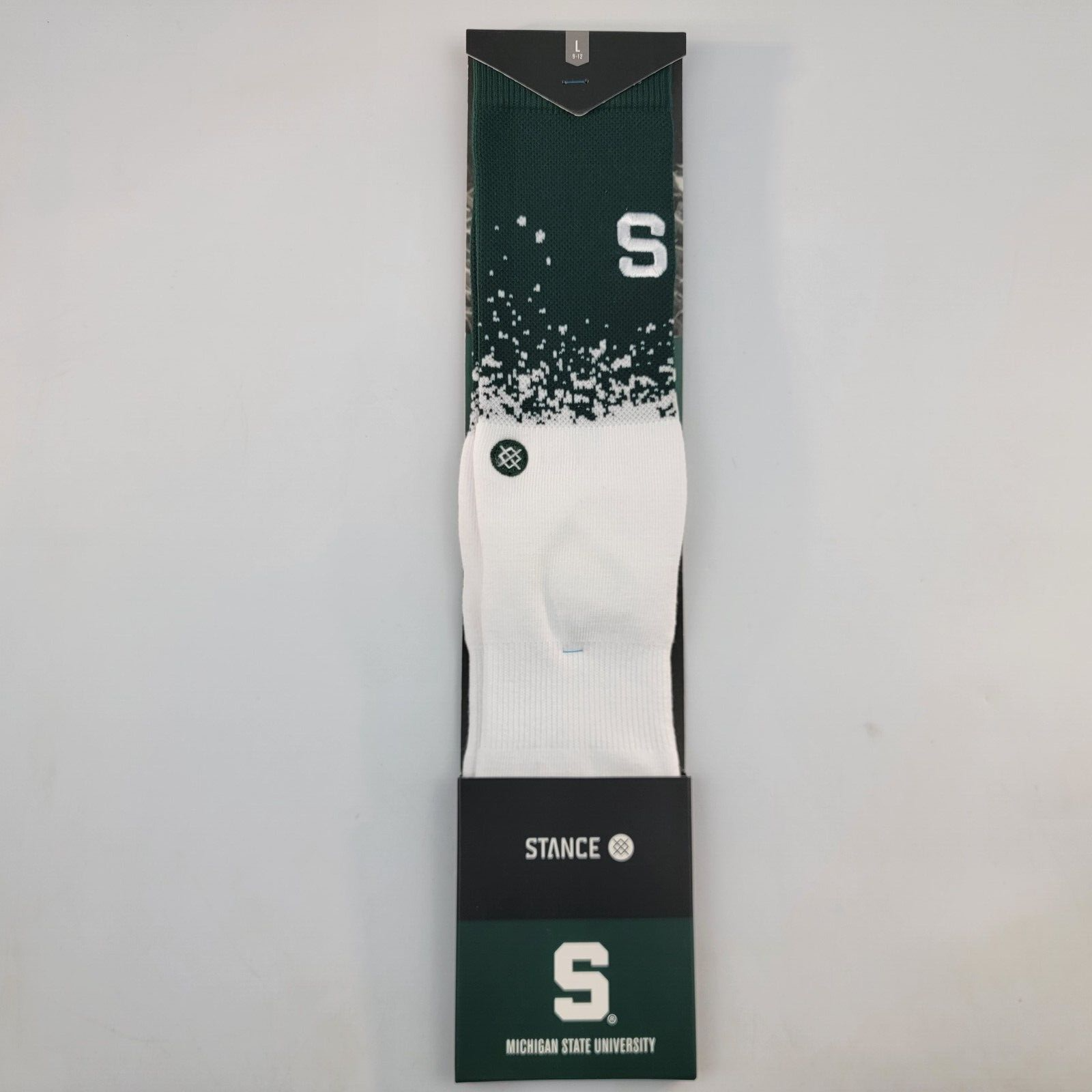 White Green Dip Logo Large 9-12