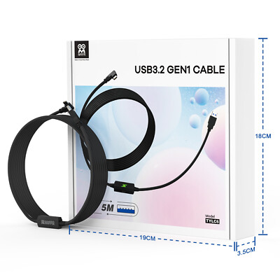 18W Datenkabel USB Schnellladung Ladekabel für Pico4/3 Quest 3/Quest Pro Link VR