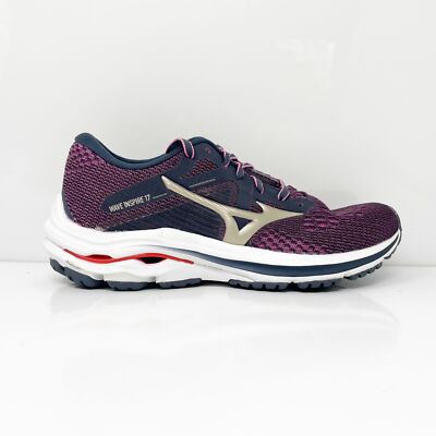 Mizuno Womens Wave Inspire 17 411310 5353 Фиолетовые кроссовки для бега Размер 6