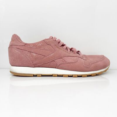 

Reebok Женские Классические Чистые Экзотики BS8226 Розовые Повседневные Кроссовки Размер 8.5, Розовый, Classic Clean Exotics