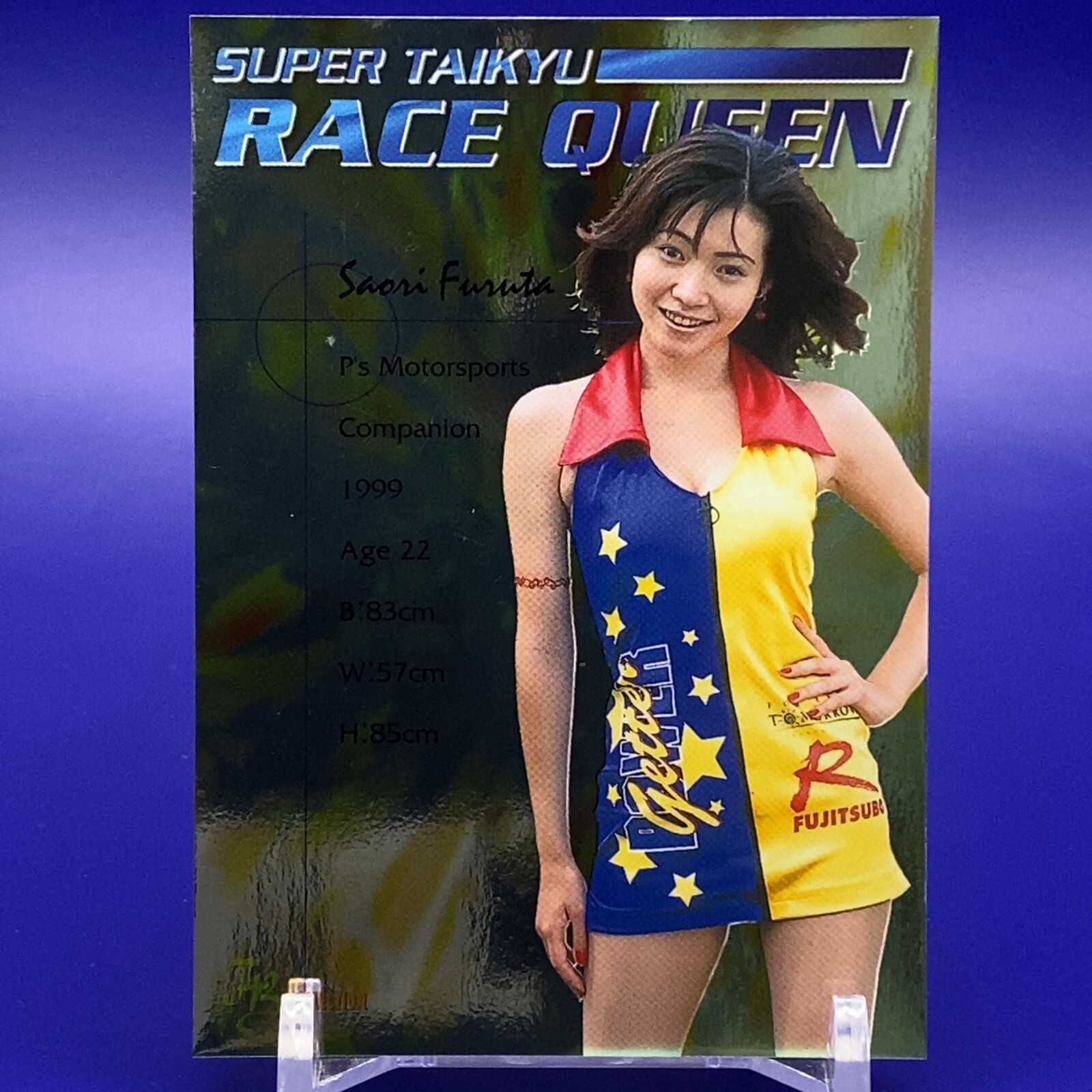 Saori Furuta Japanese Race Queen Card Colle CarA No.102 Made