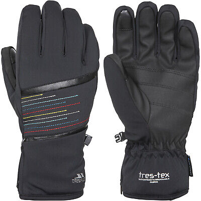 Trespass Womens Kay Lightly Padded Gloves - Black