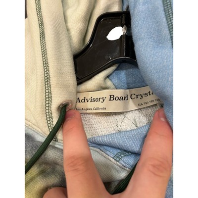 Pre-owned J Balvin X Advisory Board Crystals Abc Los Andes Hoodie Size M In Blue