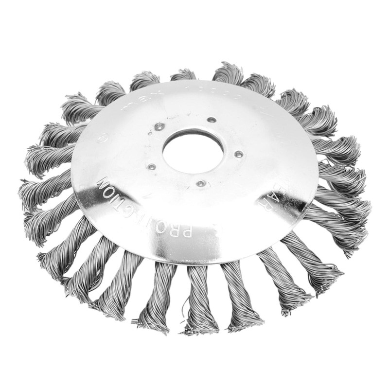 Steel Wire Cutter Trimmer Head Unbreakable Lawn Mower Blade Head 6 In