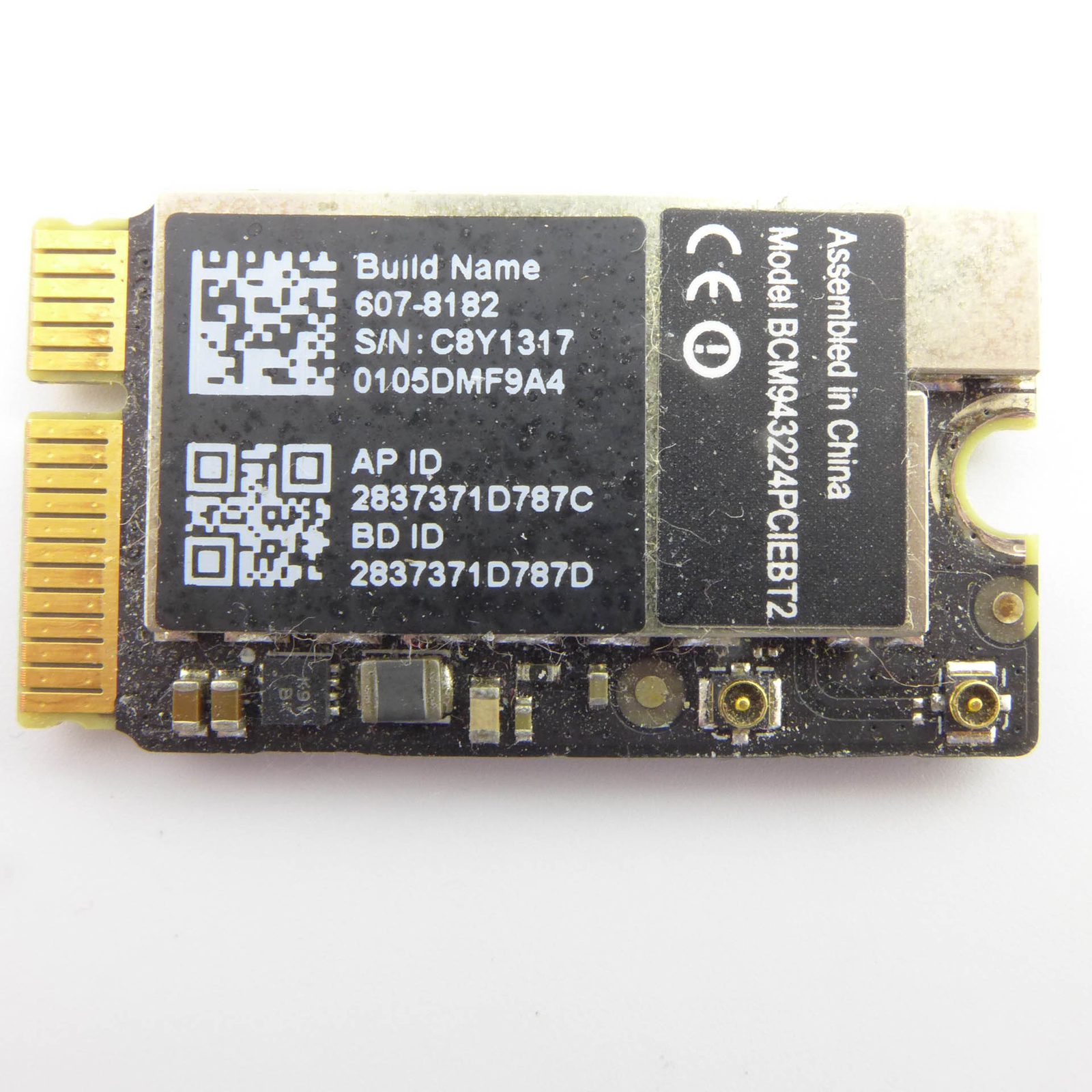 ORIGINAL Broadcom BCM943224PCIEBT2 A1369 Wlan Bluetooth Airport Card wireless ✅