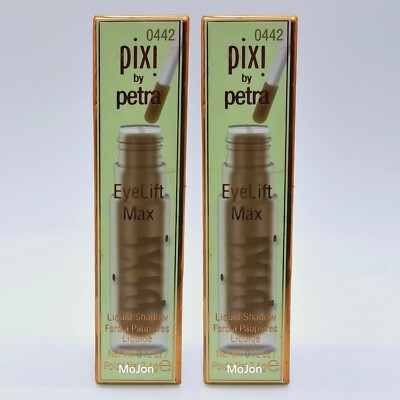 Lot Of 2 Pixi By Petra Eye Lift Max Liquid Shadow #0442 Olive 0.12 Oz
