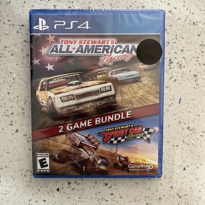Tony Stewart All American Racing 2 Game Bundle - Sony PlayStation 4 PS4 Tested!