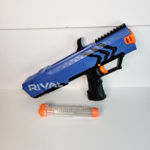 Nerf Rival Apollo XV-700 Blue Blaster Dart Gun With Clip