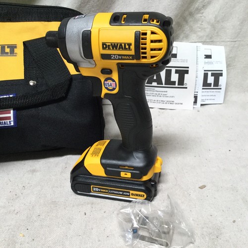 DEWALT DCK285C2 20-Volt MAX Li-Ion Compact 1.5 Ah Hammer Drill and Impact Combo