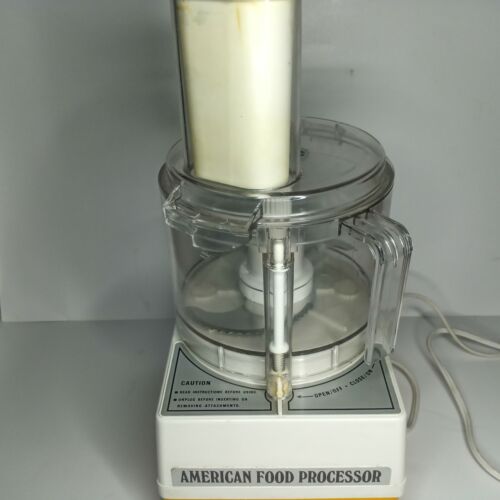 VINTAGE AMERICAN FOOD PROCESSOR MODEL 8000 Tested! | eBay VINTAGE AMERICAN FOOD PROCESSOR MODEL 8000 Tested! | eBay