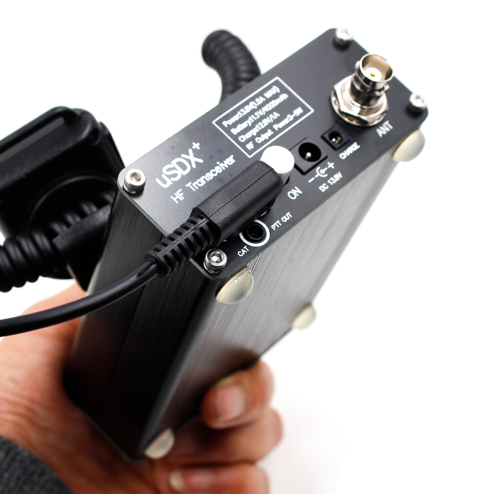 USDX Hand-Transceiver 0,5–30 MHz Mit CW, AM, SSB- Produktbild-Vorschau 5