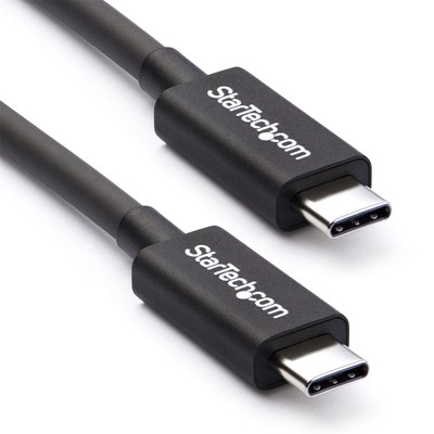 StarTech.com 0.5m Thunderbolt 3 (40Gbps) USB-C Cable - Thunderbolt USB and Displ