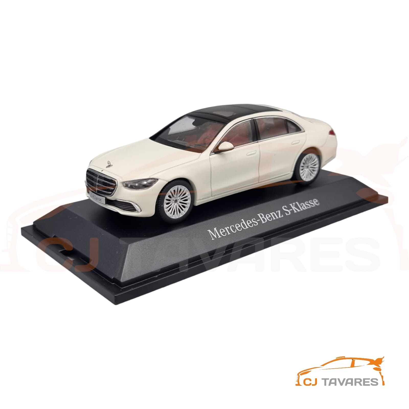 1/43 Mercedes-Benz 特注 S-class Mercedes W109 300 SEL 6.3 S-class red diecast model car
