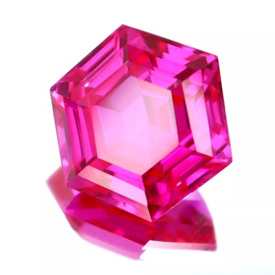 10.98 Ct Natural Certified BURMA Pigeon Blood PInk Ruby Unheated Loose Gemstone