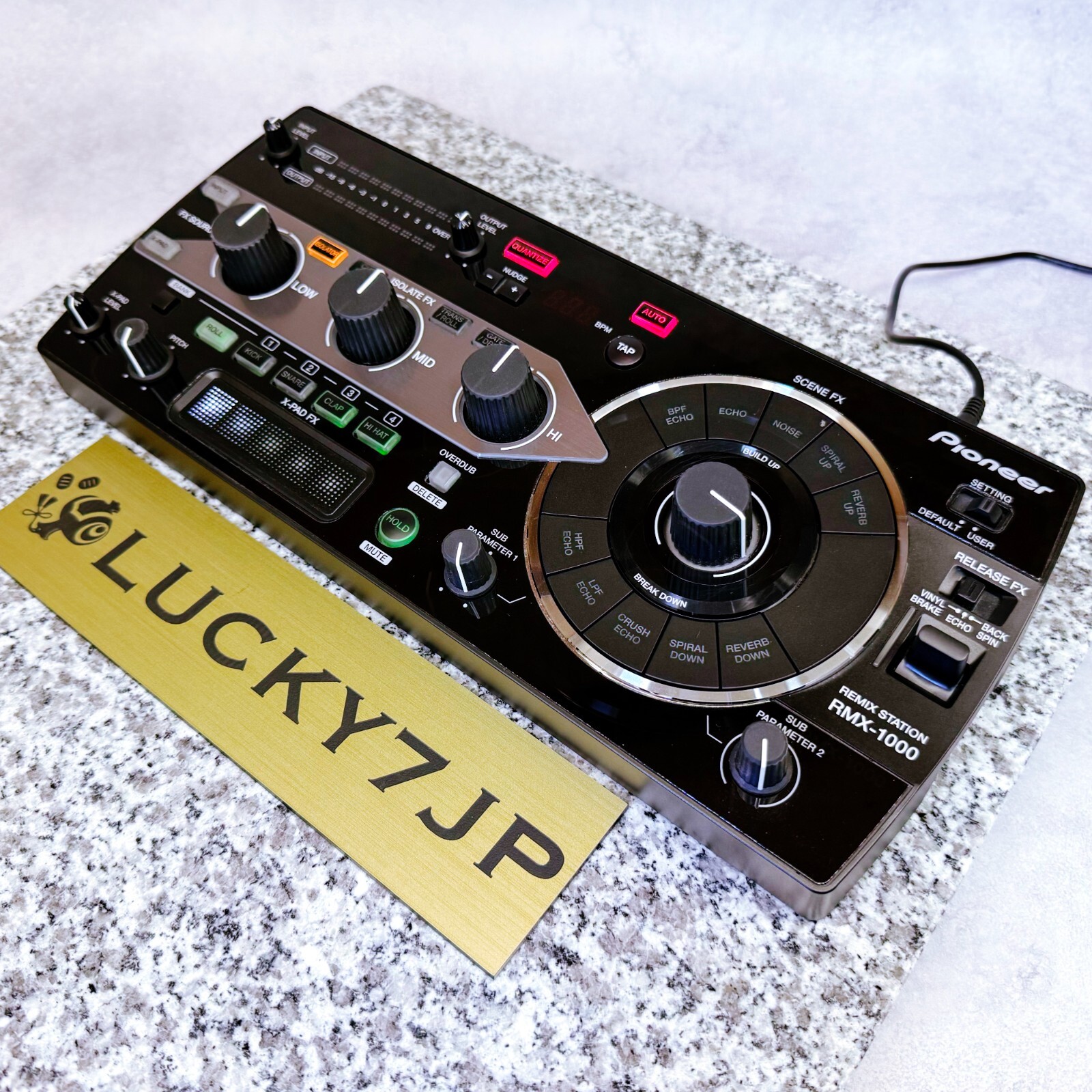 DJ機材 Pioneer RMX-1000 Remix Station Pioneer DJ RMX1000 Remix Station - Black – Chuck Levin's