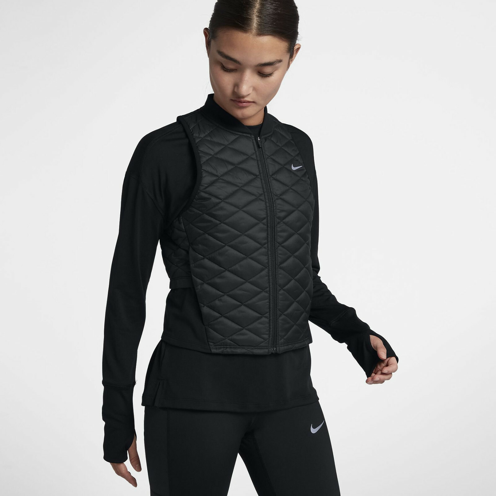 body warmer womens nike