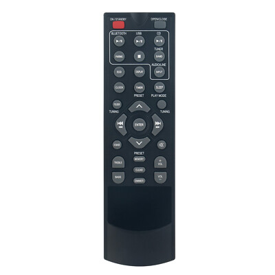 New RRMCGA424AWSA Replacement Remote Compatible with Sharp Audio System