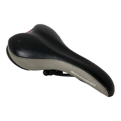 Schwinn leather best sale bike seat
