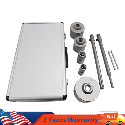 Concrete Hole Saw Kit Hole Saw Cement Core Drill Cutter Bit Set SDS Plus SDS MAX