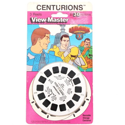 View-Master Centurions Power X-Treme Vintage  3D Reel Set New Sealed 1986