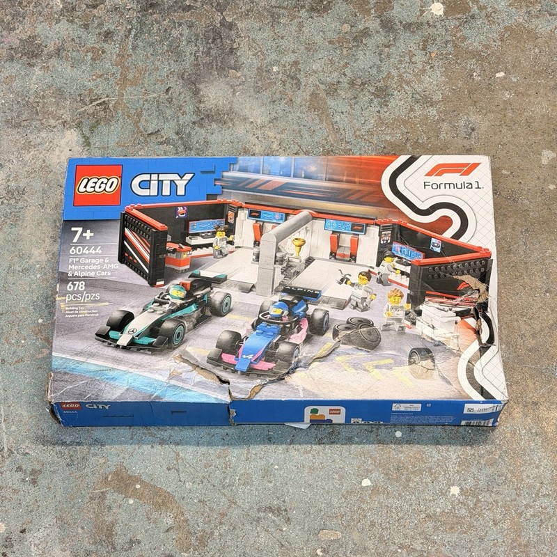 LEGO® City 60444 F1 Garage Set 3 Cars Mercedes AMG