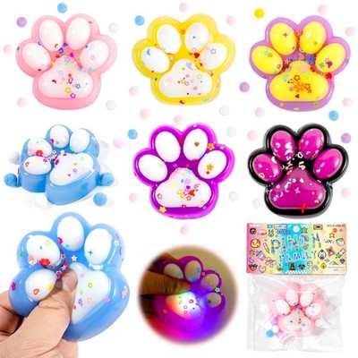 DAOUZL Taba Squishy, 6pcs Giocattolo a Zampa di Gatto,Giocattolo (A5E)