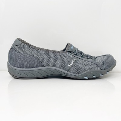 

Skechers Womens Breathe Easy Save The Day 23010 Серые повседневные туфли Кроссовки 7.5, Серый, Breathe Easy Save The Day