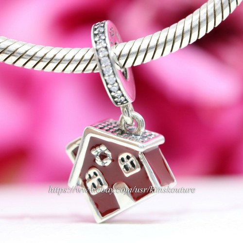 Authentic Pondora Sterling Silver Cozy Christmas House Charm Authentic Pondora Sterling Silver Cozy Christmas House Charm