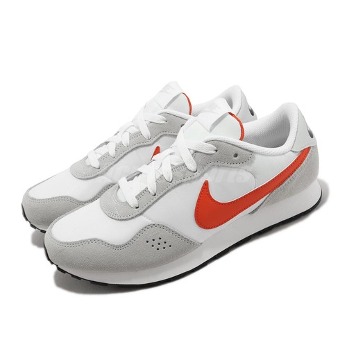 

Nike MD Valiant GS Pure Platinum Grey White Red Kids Women Casual CN8558-020, Серый, Md Valiant Gs