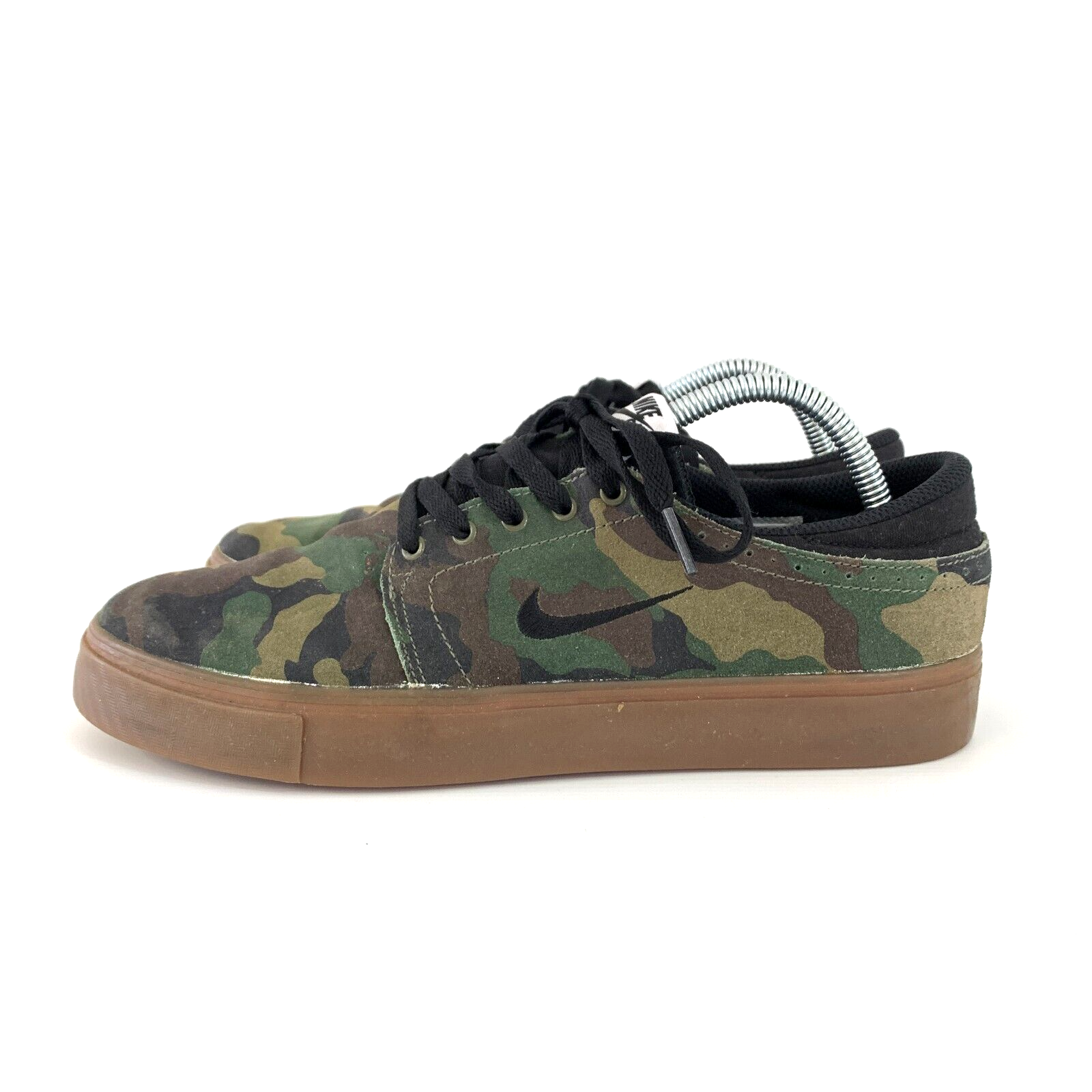 Nike SB Zoom Team Edition Green Camo Gum Sole Trainers Sneakers 642290 202 UK 8