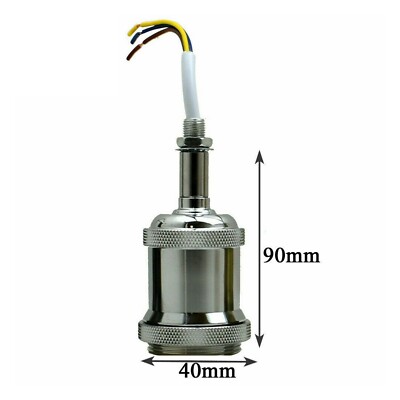 Lampenfassung E27 Retro Vintage Lampensockel Metall Nostalgie Retro Leuchtmittel