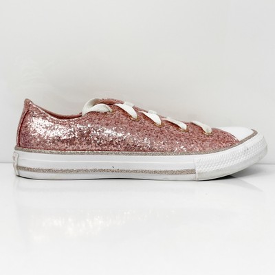 

Converse Girls CTAS Ox 365787C Розовые повседневные кроссовки, размер 2, Розовый, Chuck Taylor All Star Ox