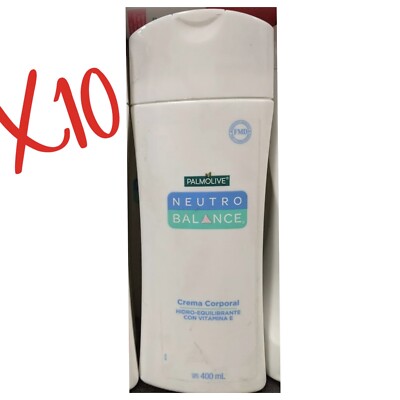 X10 PALMOLIVE NEUTRO CREMA CORPORAL HIDRO-EQUILIBRANTE VITAMINA E 400ml each