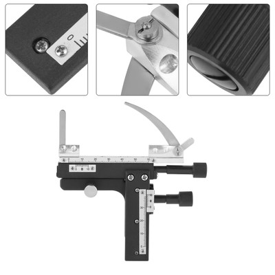 New Microscope Moveable Caliper For Microscope Accessories QH1