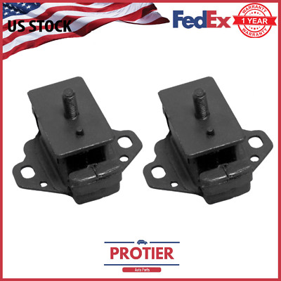 Front Left & Right Engine Motor Mount Set 2PCS for 1984-1995 Toyota Pickup 2.4L