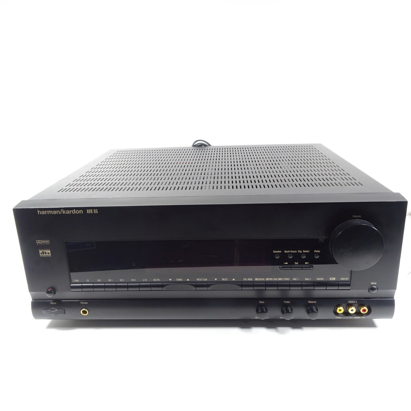 Vintage Harman Kardon AVR65 5.1 Channel 425 Watt Home Theater Receiver