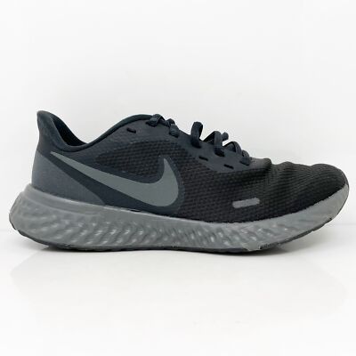 Nike Womens Revolution 5 BQ3207-001 Черные кроссовки для бега, размер 8,5, Черный, Revolution 5