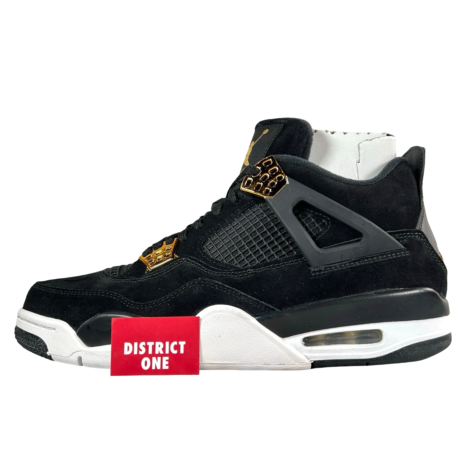 NIKE AIR JORDAN 4\"TY\"ロイヤリティ Nike Air Jordan 4 Retro Royalty Size 11-5 Black Metallic Gold
