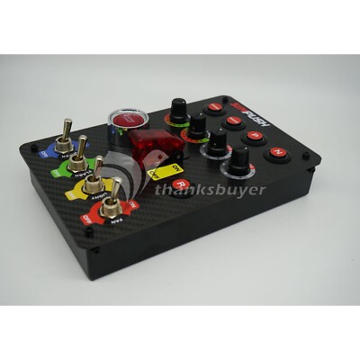SIMPUSH Racing SIM Button Box for SIMAGIC FANATEC THRUSTMASTER SIMUCUBE