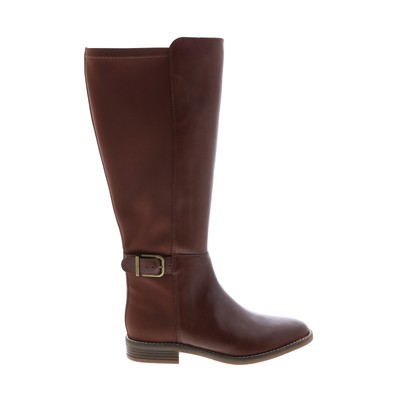 

Clarks Camzin Tree WS 26147116 Женские коричневые кожаные повседневные модельные ботинки на молнии 5, Коричневый, Clarks Camzin Tree WS