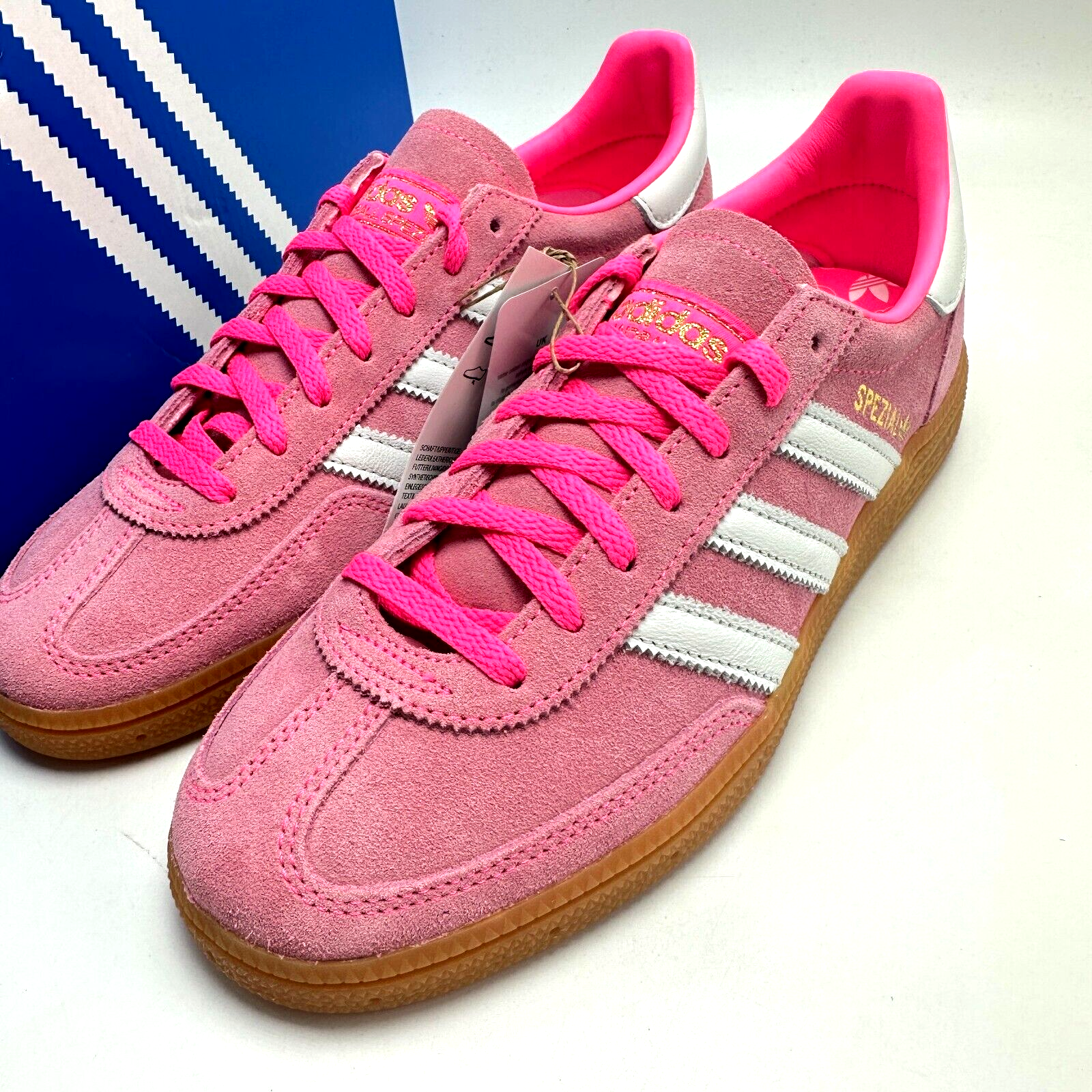 靴 adidas HANDBALL SPEZIAL 26cm JI2654 adidas Originals Handball Spezial Lucid Pink Foot